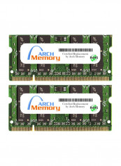 2-Piece SODIMM DDR2 RAM For HP Pavilion DV3-2008TX 2GB Multicolour