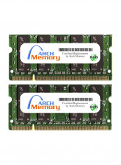 2-Piece SODIMM DDR2 RAM For HP Pavilion DV3-2101TU 2GB Multicolour