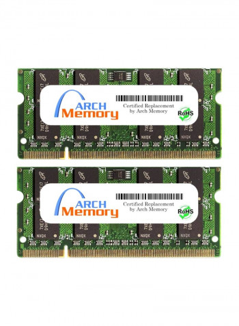 2-Piece SODIMM DDR2 RAM For HP Pavilion DV3-2115EE 2GB