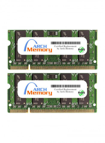 2-Piece SODIMM DDR2 RAM For HP Presario CQ61-116TU 2GB