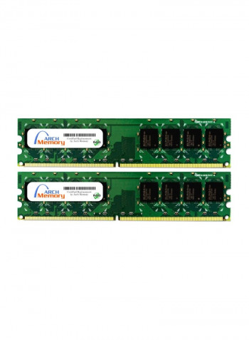 2-Piece UDIMM DDR2 RAM For HP Pavilion P6082l 2GB
