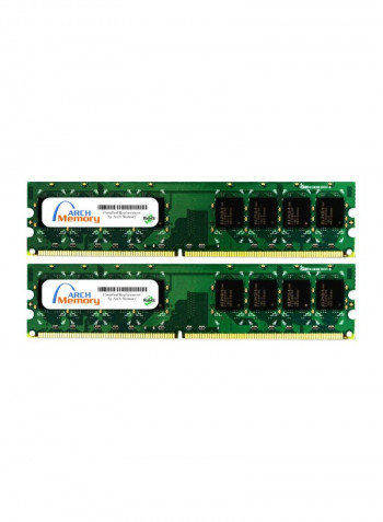 2-Piece UDIMM DDR2 RAM For HP Pavilion p6142p 2GB
