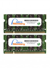 2-Piece SODIMM DDR2 RAM For HP G60-433CA 2GB Multicolour