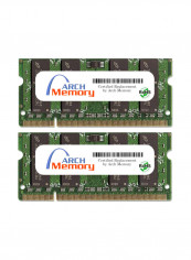 2-Piece SODIMM DDR2 RAM For Asus X58L 2GB