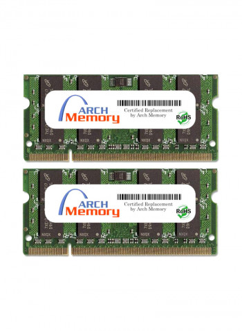 2-Piece SODIMM DDR2 RAM For Asus X58L 2GB