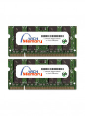 2-Piece SODIMM DDR2 RAM For ASUS X71Vn 2GB Multicolour