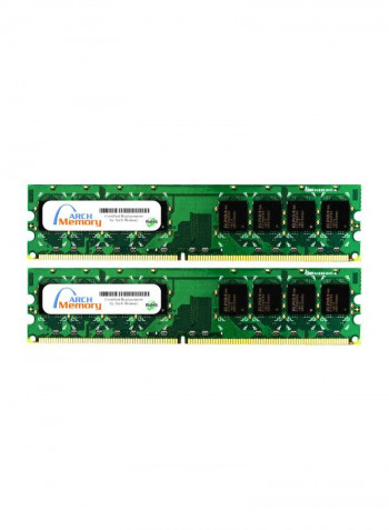 2-Piece DDR2 RAM For Lenovo ThinkCentre M52 8113-24U 2GB