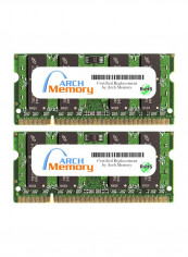 2-Piece SODIMM DDR2 RAM For Lenovo IdeaPad Y330 2269-26Q 2GB Multicolour