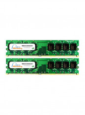 2-Piece UDIMM DDR2 RAM For Lenovo ThinkCentre M52 8113-15U 2GB Multicolour