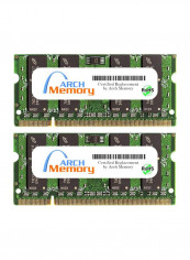 2-Piece DDR2 RAM For Asus K40IN 2GB Multicolour