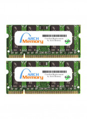 2-Piece SODIMM DDR2 RAM For Asus N51VG-SX039C 2GB