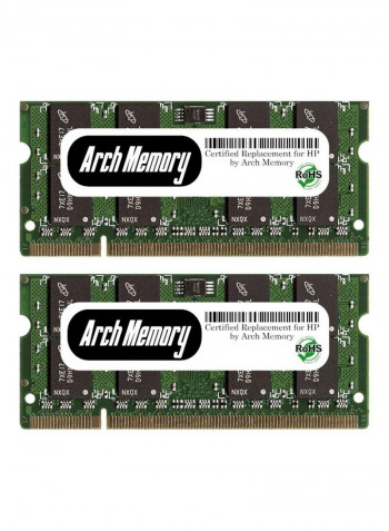 2-Piece SODIMM DDR2 RAM For HP Compaq 6820s 4GB