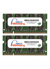 Pack Of 2 SODIMM DDR2 RAM 2GB