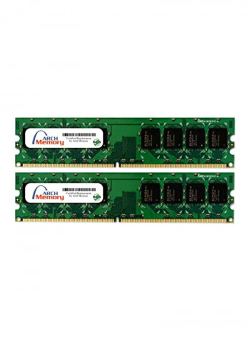 2-Piece UDIMM DDR2 RAM Set For Lenovo IdeaCentre K230 5359-3LU 2GB