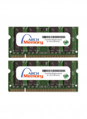 2-Piece SODIMM DDR2 RAM For Lenovo IdeaPad Y53040512AU 2GB Multicolour