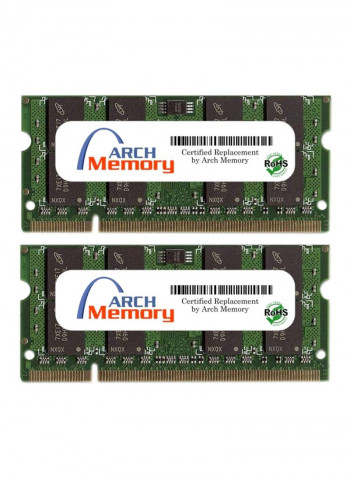 2-Piece SODIMM DDR2 RAM For Acer Aspire 1410 AS1410 2GB