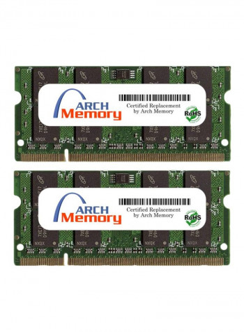 2-Piece SODIMM DDR2 RAM For ASUS K51AE-SX059V 4GB