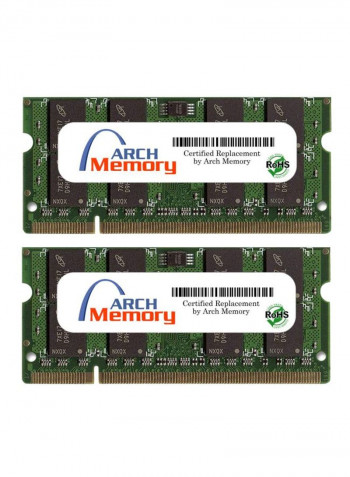 2-Piece So-Dimm DDR2 RAM 2GB