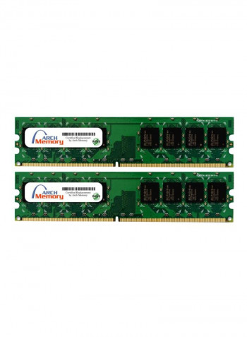 Set Of 2 DDR2 UDIMM RAM 2GB