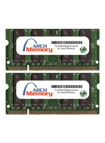 2-Piece SODIMM DDR2 RAM For ASUS X71TL-7S013C 2GB