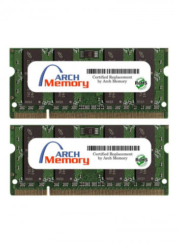 2-Piece SODIMM DDR2 RAM For Lenovo 3000 G530 4446 Series 4GB