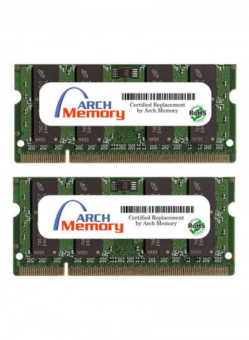 2-Piece SODIMM DDR2 RAM For ASUS N51Vn-X1A 2GB