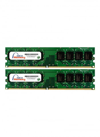 2-Piece UDIMM DDR2 RAM For Lenovo ThinkCentre M52 8113-28U 2GB