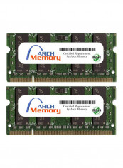 2-Piece SODIMM DDR2 RAM For HP Presario CQ35-101TU 2GB