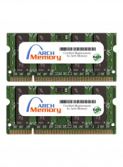 2-Piece SODIMM DDR2 RAM For Lenovo IdeaPad Y530 40512PU 2GB