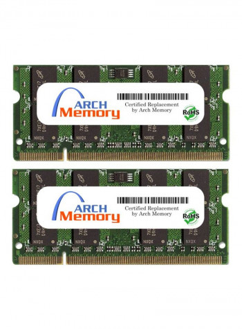 2-Piece SODIMM DDR2 RAM For Lenovo IdeaPad Y530 40512PU 2GB