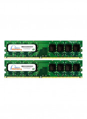 2-Piece UDIMM DDR2 RAM For HP Pavilion p6055d 2GB Multicolour
