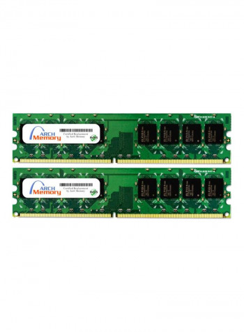 2-Piece UDIMM DDR2 RAM For Lenovo ThinkCentre M55P 8808-FSU 4GB