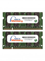 2-Piece SODIMM DDR2 RAM For Dell Vostro 1520 2GB