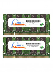 2-Piece SODIMM DDR2 RAM For HP Pavilion tx2540BR 2GB
