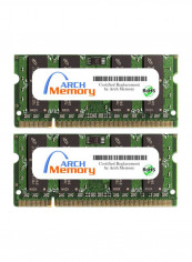 2-Piece So-Dimm DDR2 RAM For ASUS G70SG 2GB Multicolour