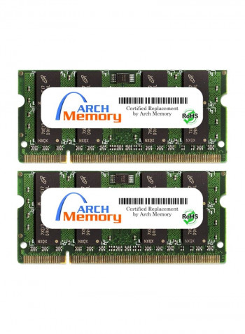 Pack Of 2 SODIMM DDR2 RAM For Lenovo IdeaPad Y530 405165U 2GB