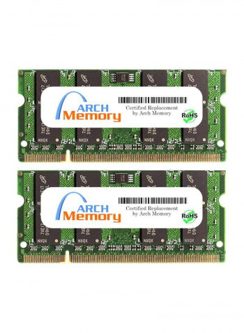 2-Piece DDR2 SODIMM RAM For ASUS M51E 4GB