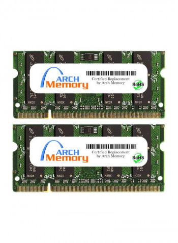 2-Piece DDR2 SODIMM RAM Kit For ASUS 4GB