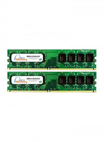 2-Piece DDR2 UDIMM RAM For Lenovo ThinkCentre M55p 8796-A26 4GB