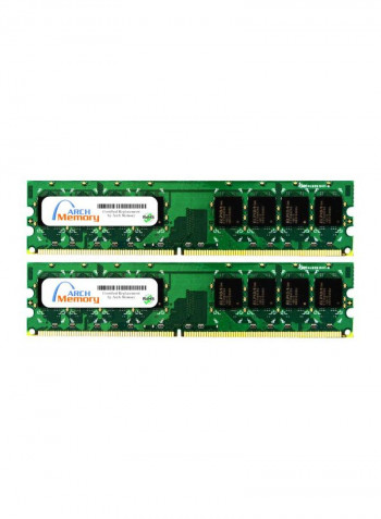 2-Piece UDIMM DDR2 RAM For Lenovo IdeaCentre K230 5359-2GU 2GB