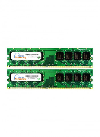 2-Piece UDIMM DDR2 RAM Set 2GB