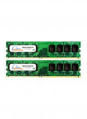 2-Piece DDR2 UDIMM RAM For HP Presario CQ3140IX 2GB Multicolour
