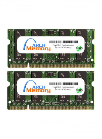 2-Piece UDIMM DDR2 RAM For Lenovo IdeaCentre K230 5359-2GU 2GB Multicolour