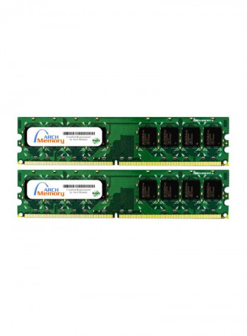 2-Piece UDIMM DDR2 RAM Set 2GB