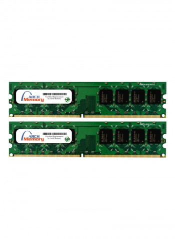 Pack Of 2 UDIMM DDR2-667 PC2-5300 RAM For Lenovo ThinkCentre M52 8215-E1U 2GB