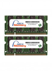 2-Piece Sodimm DDR2 RAM For Dell Vostro 1510 2GB