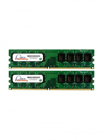 2-Piece UDIMM DDR2 RAM For Dell Inspiron 537 2GB