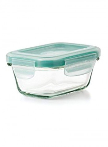 8-Piece Food Storage Container Set Clear/Green