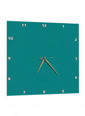Cool Teal Pattern Wall Clock Blue 15 x 16inch reviews Cool Teal Pattern Wall Clock Blue 15 x 16inch