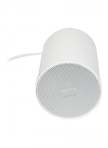 Ceiling Hanging Pendent Speaker PRJS56W White